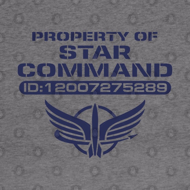 Property of Star Command V1 by PopCultureShirts